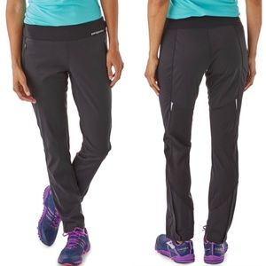 Patagonia Grey Wind Shield Hybrid Soft-Shell Pants